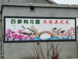 理塘墙绘的特点和形势