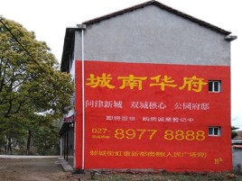 理塘百分之90的人都不了解的农村墙体广告