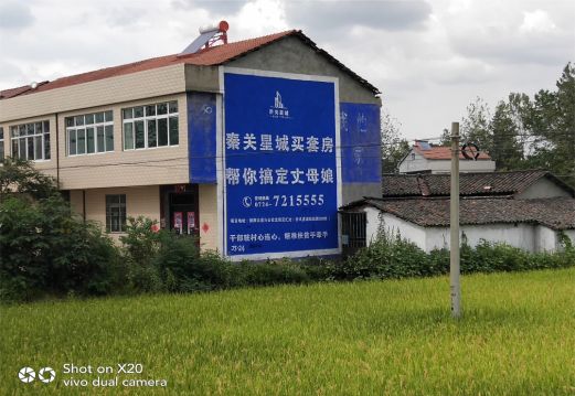 理塘决定墙体广告价格的因素有哪些?