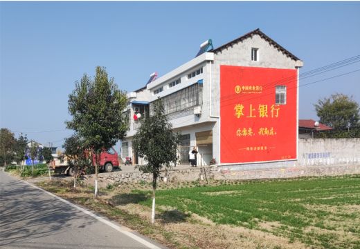 理塘墙体广告具有的独特优势