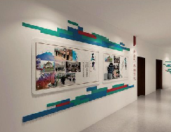 理塘企业文化墙用什么材料好？